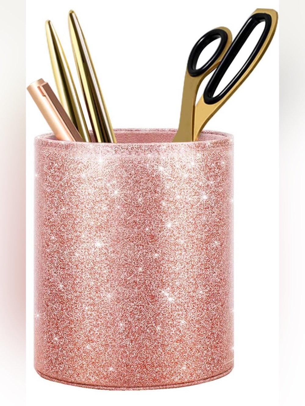 Glitter Desk Pen Holder makeup brush holder